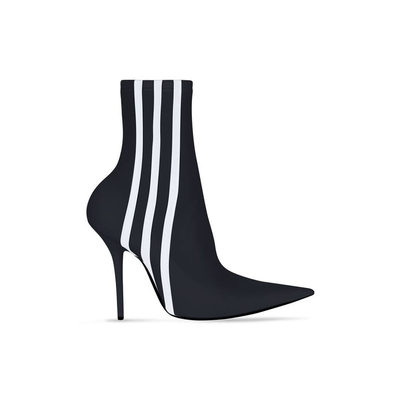 Women's Balenciaga / Adidas Knife 110mm Bootie in Black - 1