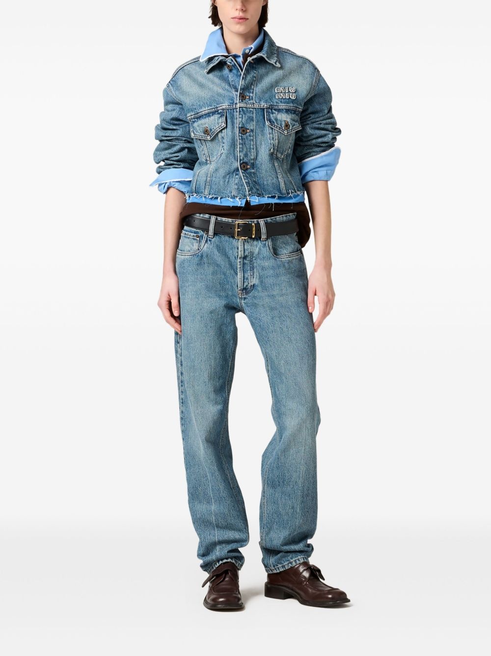 straight-leg jeans - 2