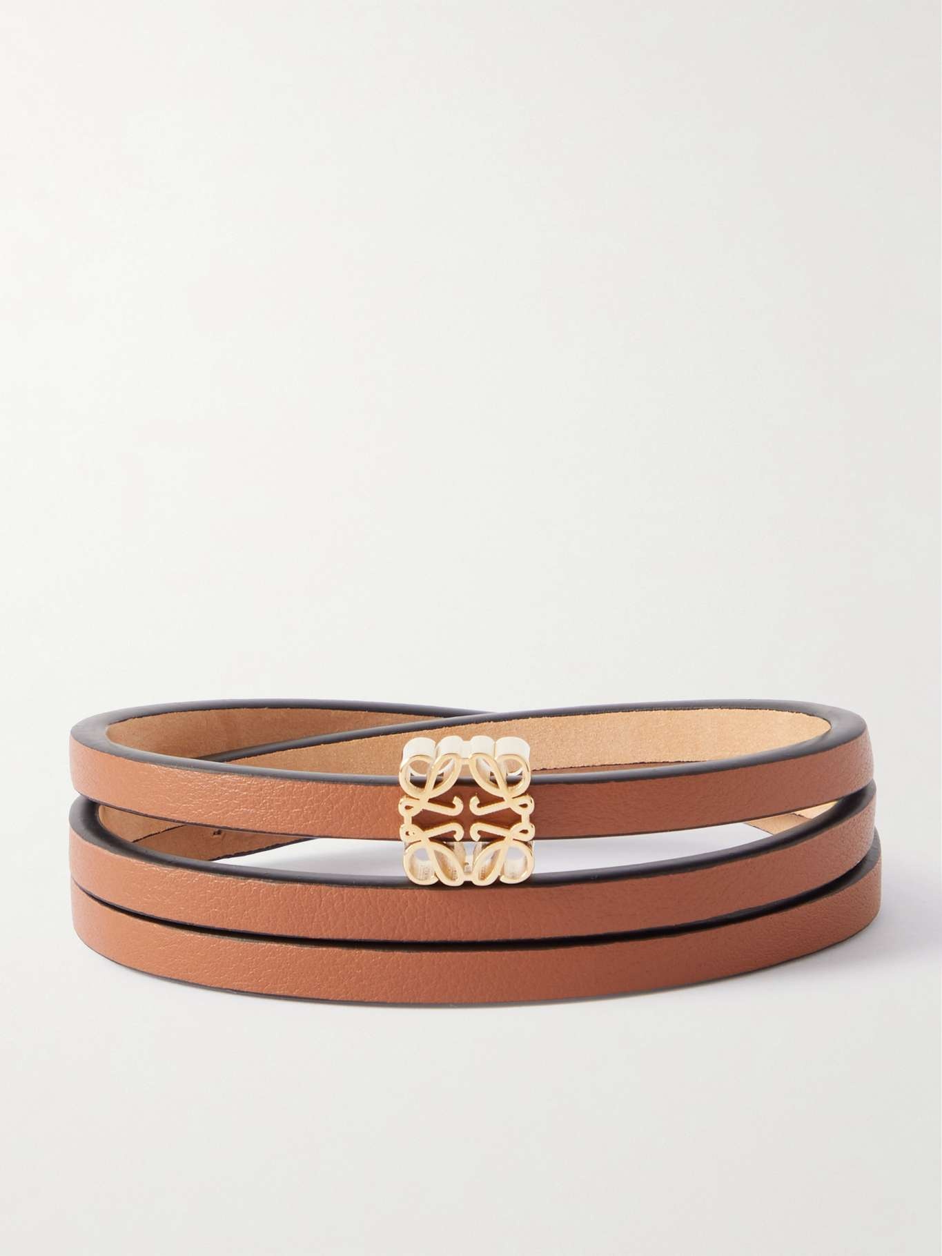 + Paula's Ibiza Twist embellished leather wrap bracelet - 1