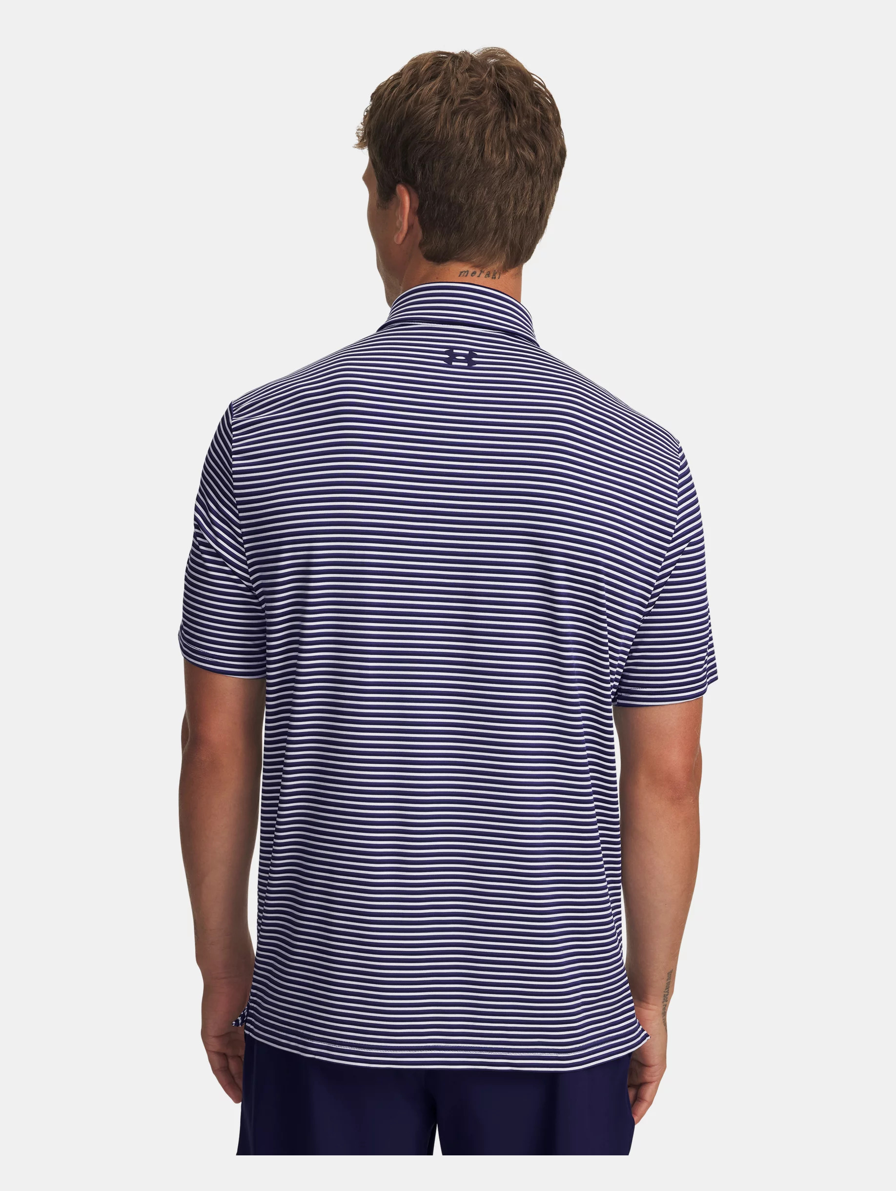 UA Drive Micro Groove Stripe Collegiate - 3