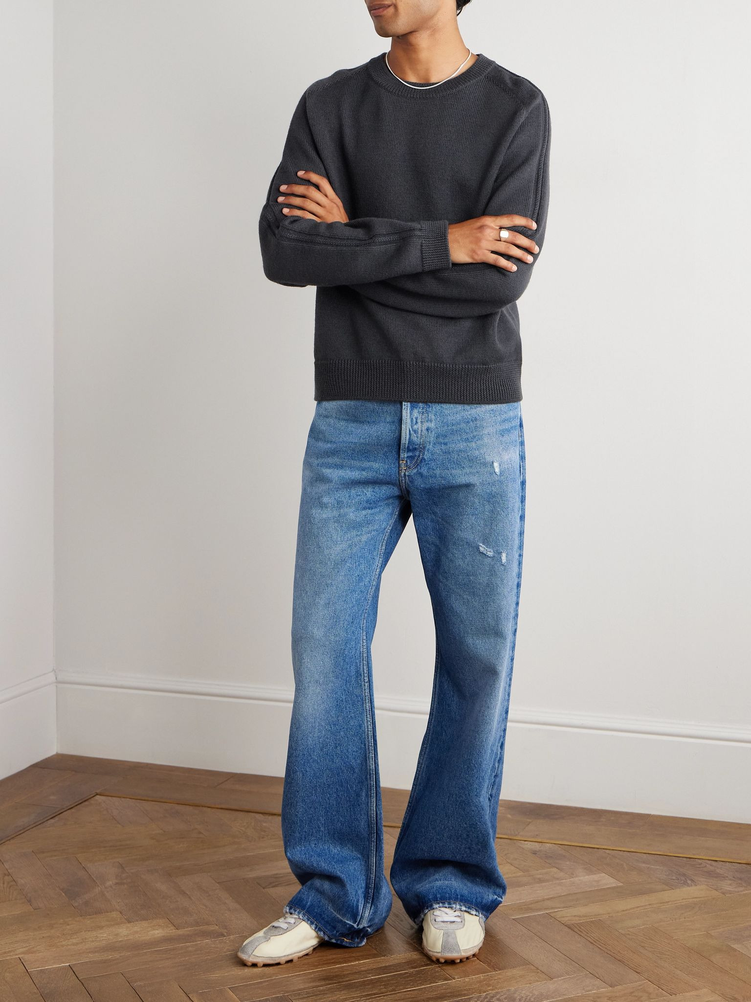 True Merino Wool Sweater Black - 2
