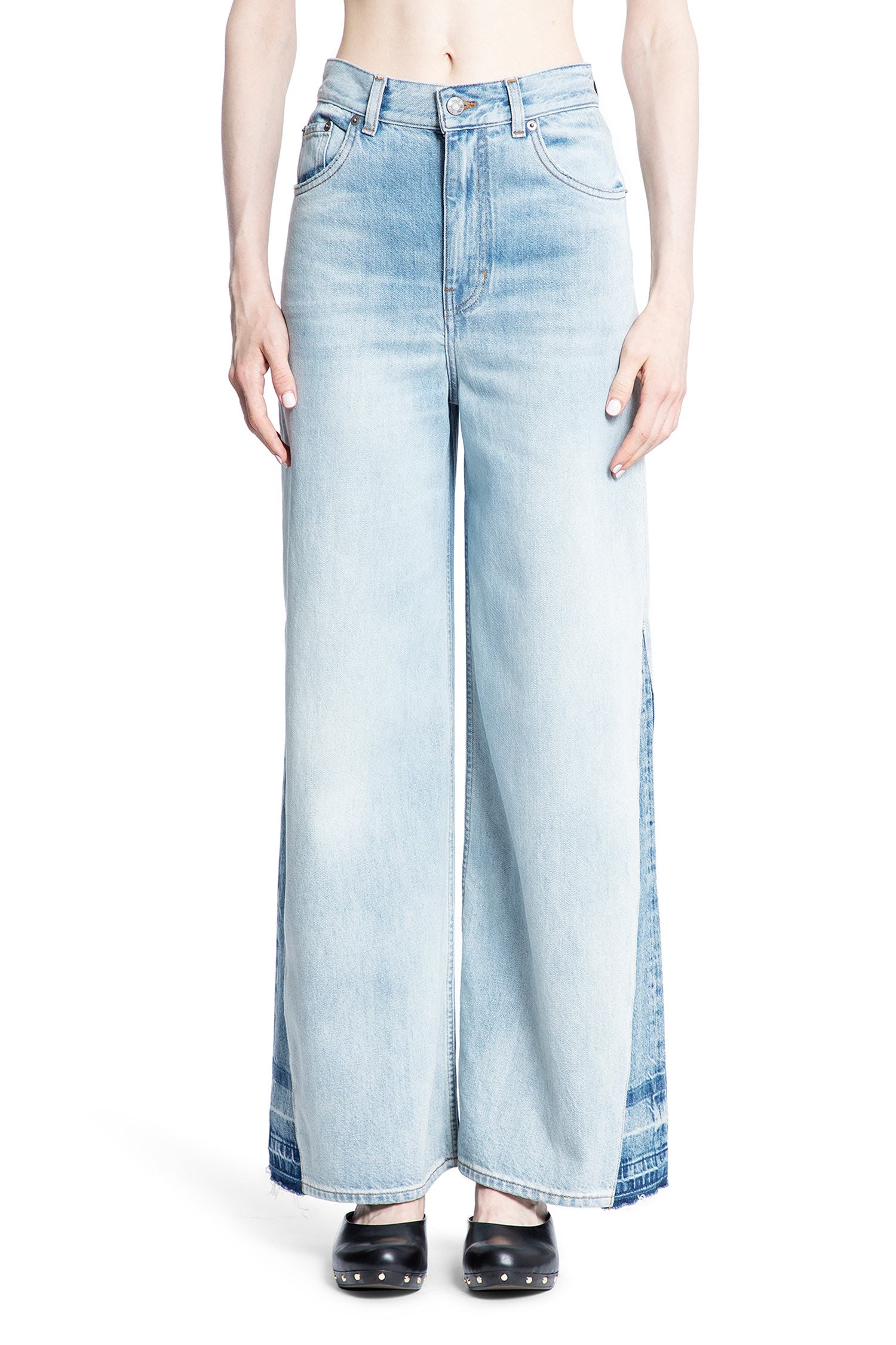 5-Pocket-Wide-Leg-Jeans - 1