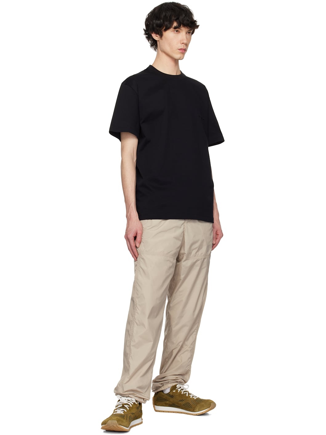 Black Embroidered Logo T-shirt - 4