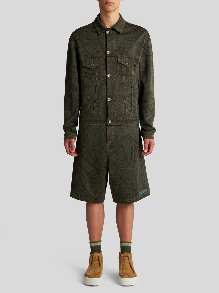 PAISLEY JACQUARD JACKET - 4