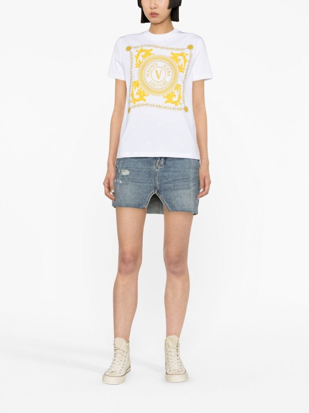 Logo Couture print T-shirt - 2