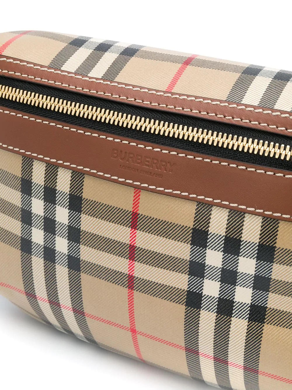 Vintage Check belt bag - 4