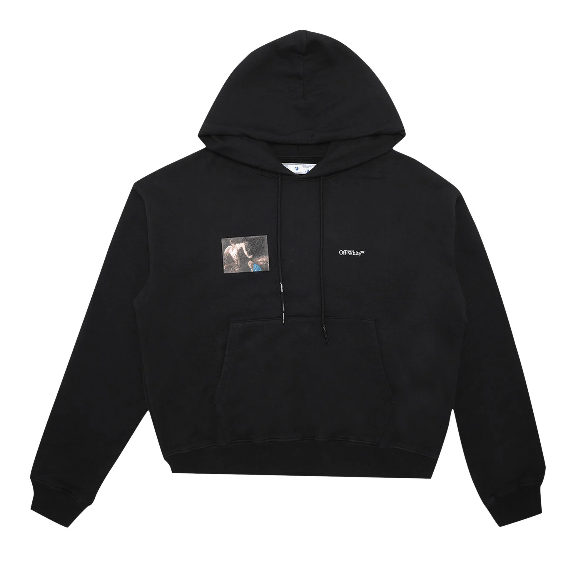 Off-White Caravaggio Angel Over Hoodie 'Black' - 1