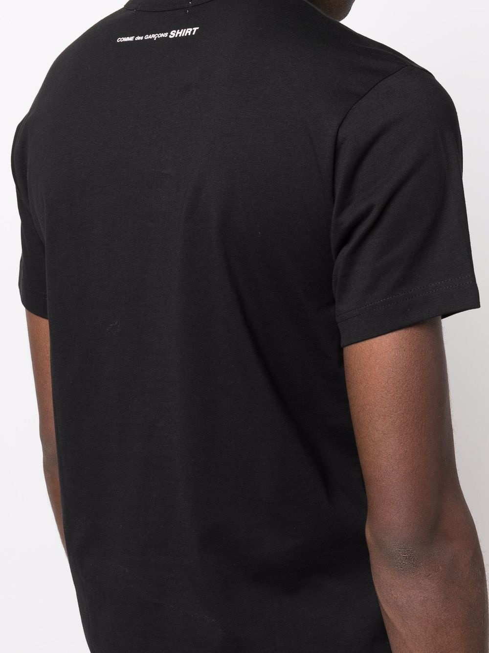 round neck short-sleeved T-shirt - 5