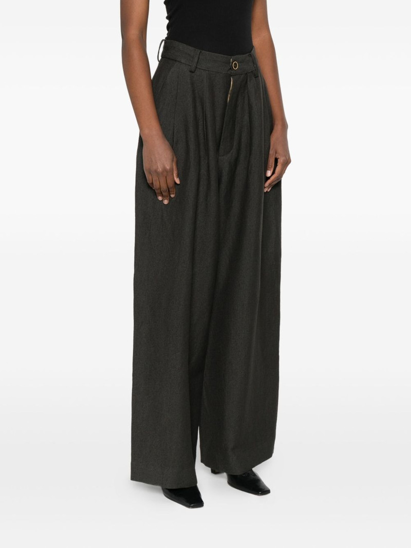 high-waisted palazzo trousers 3