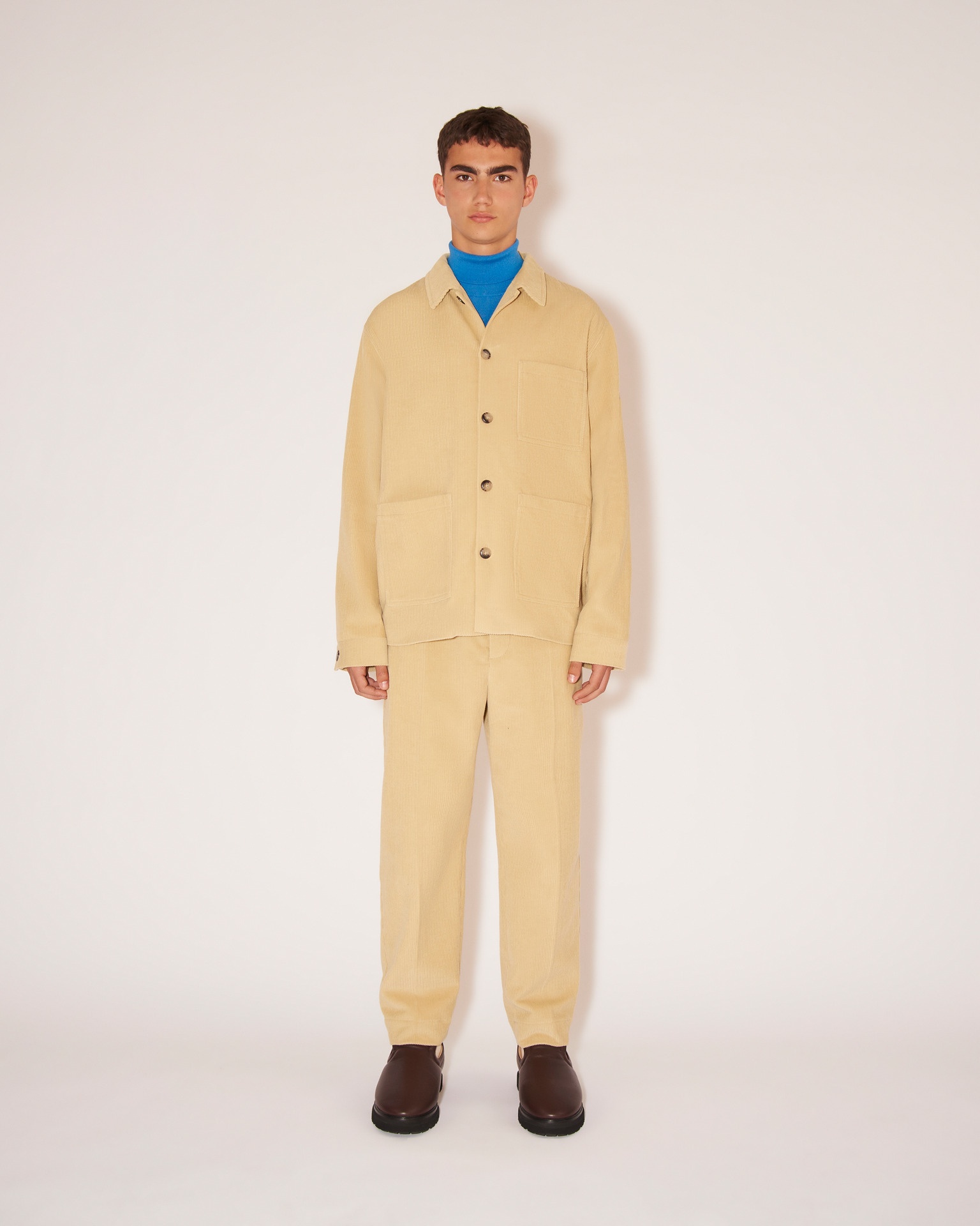LAVI - Corduroy oversized jacket - Wax - 2