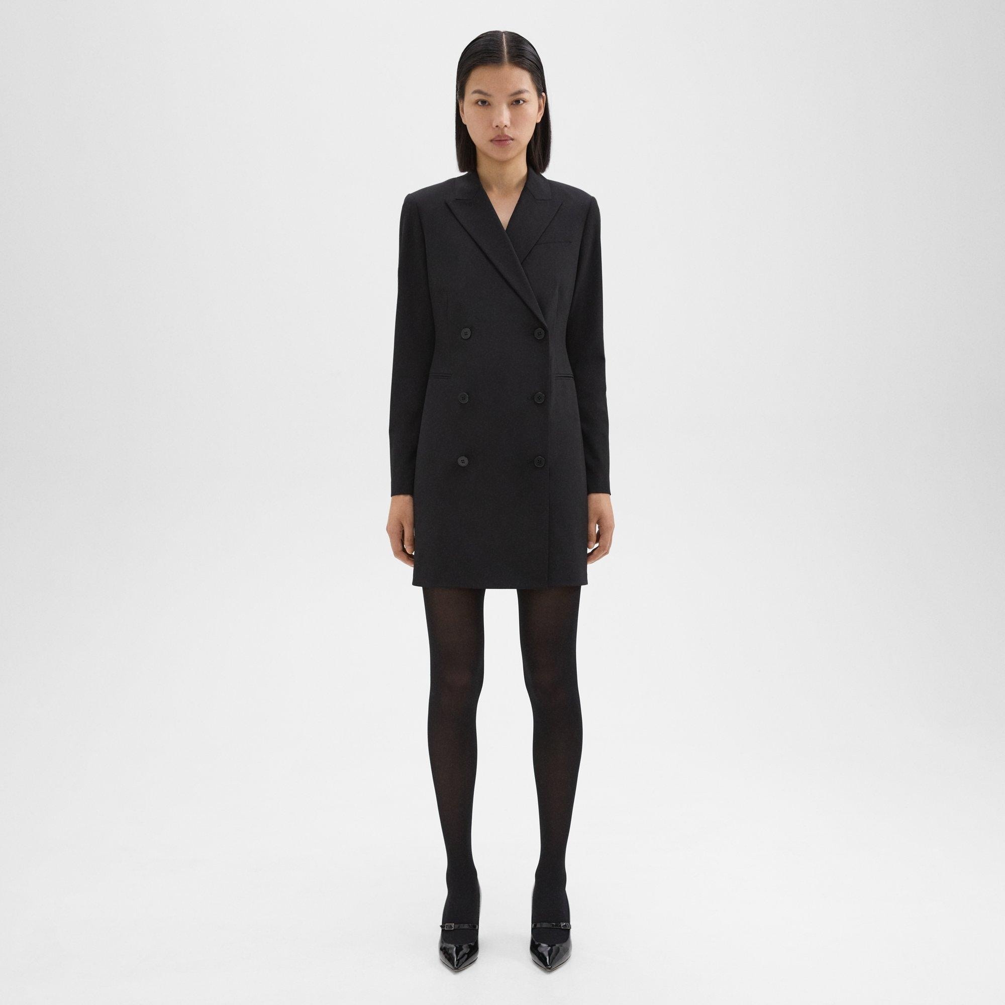 Blazer Dress in Good Wool - 2