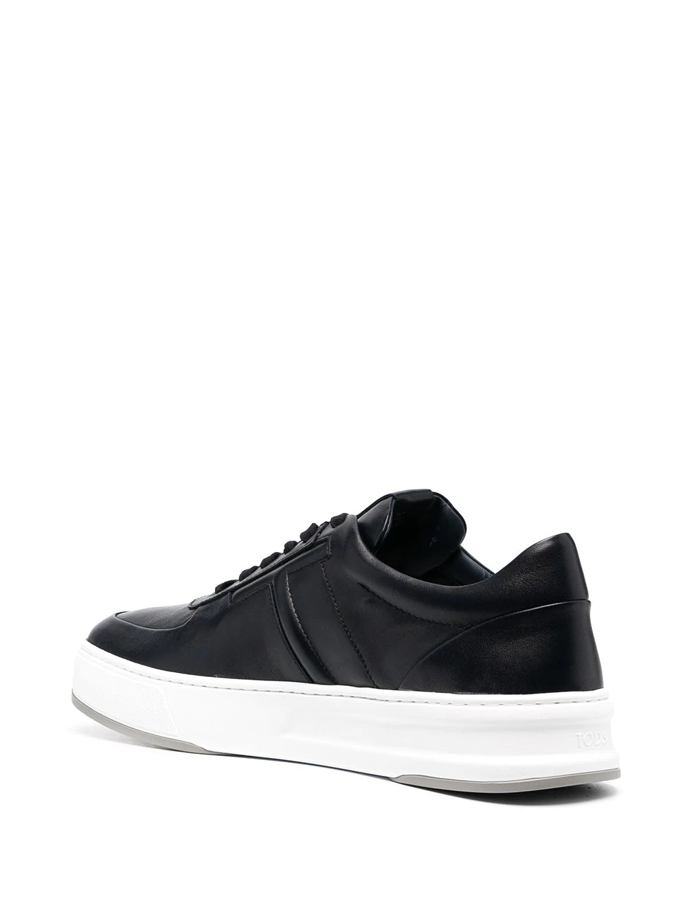 tonal logo-detail sneakers - 3