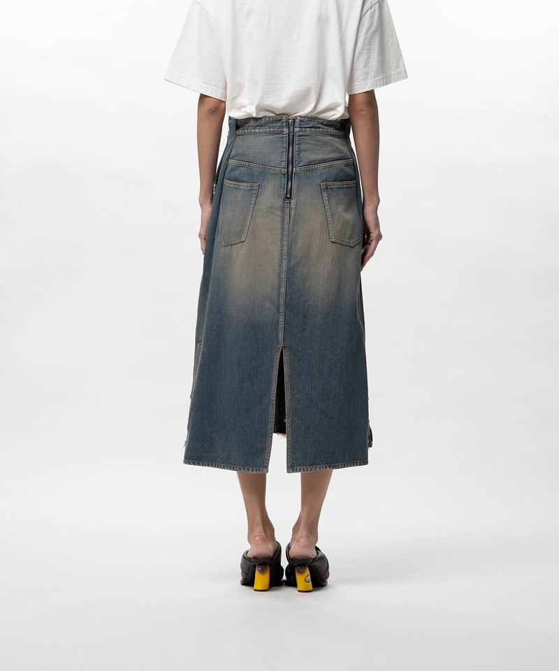 Reversed Denim Skirt 12