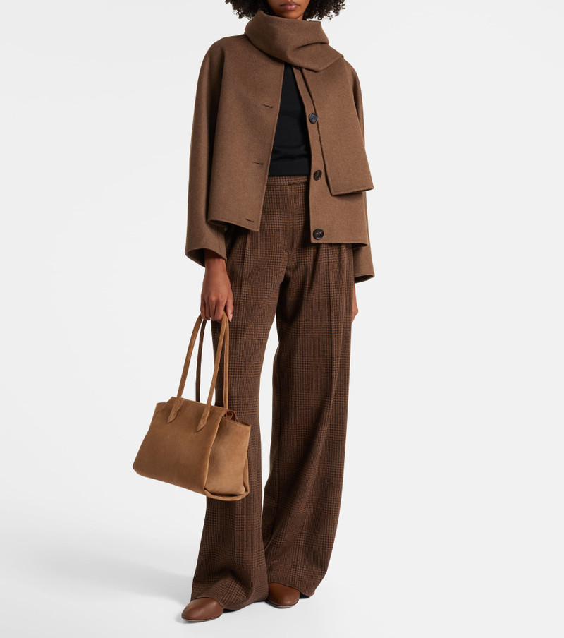 AESTHER EKME Ekme Small suede shoulder bag outlook