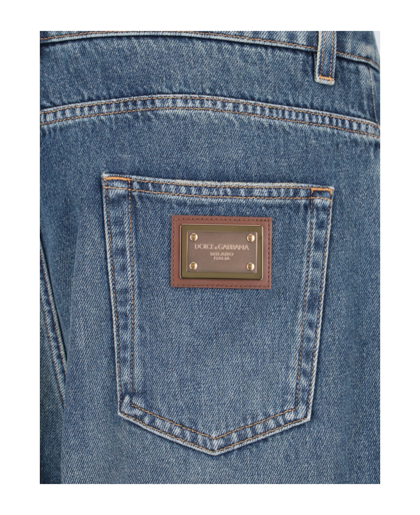 Logo Wide Jeans - 4