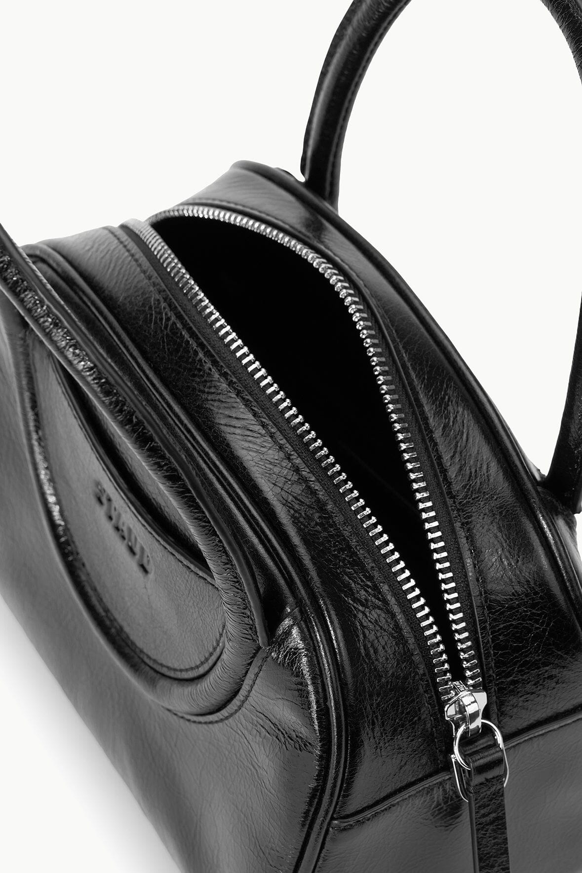 STAUD MAUDE MINI BOWLER BAG BLACK - 7