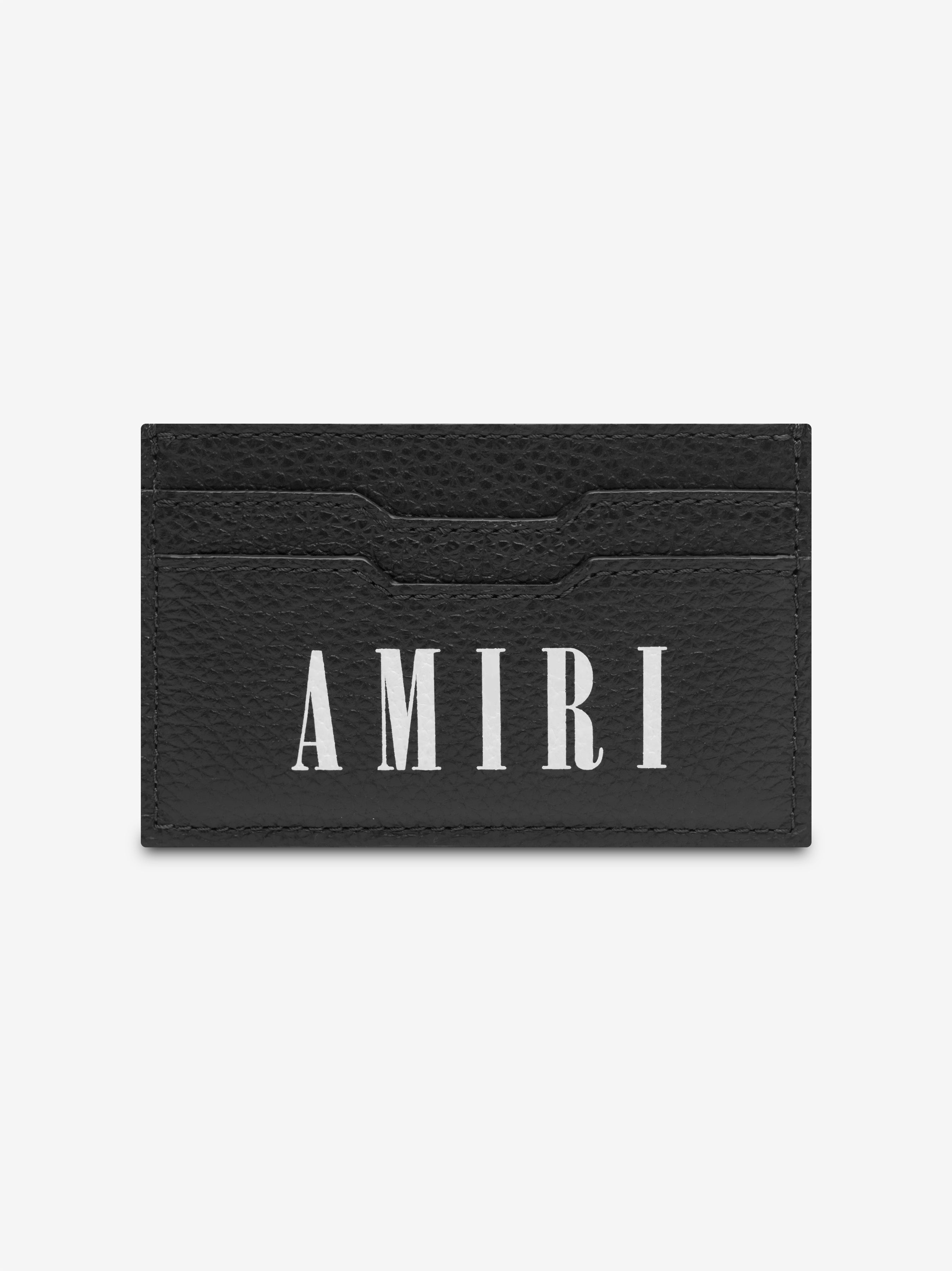 LARGE AMIRI LOGO CARD HOLDER - 1