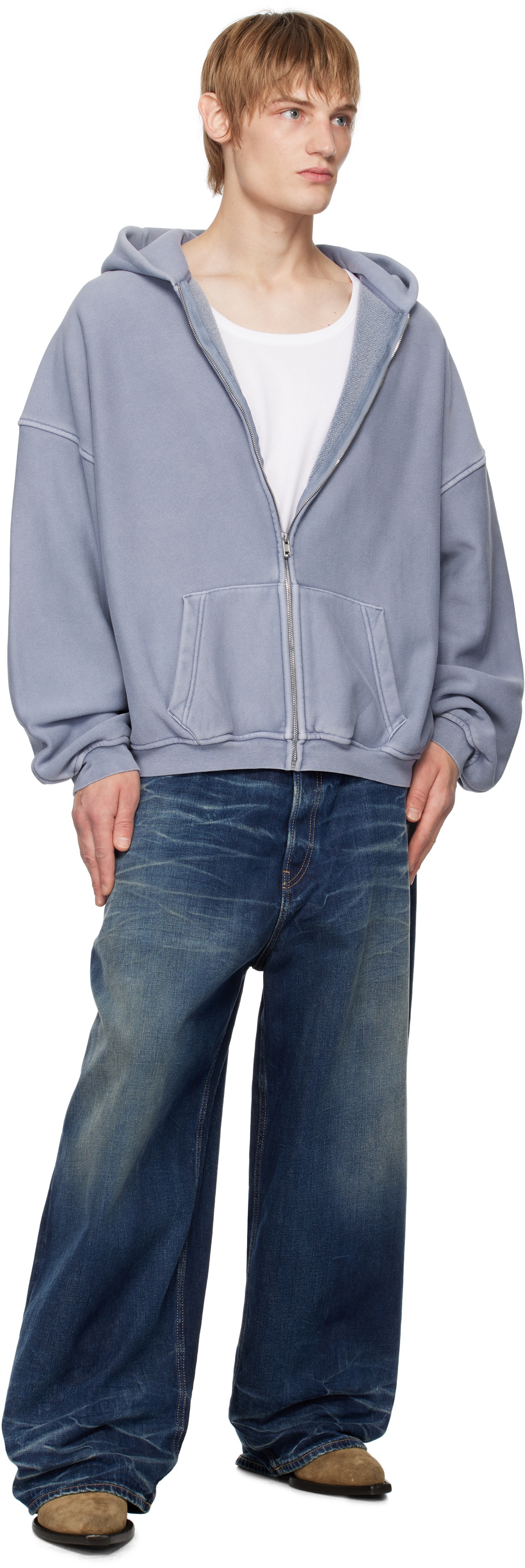 【ALEXANDER WANG】STAR LOGO-PRINT HOODIE ALEXANDER WANG】STAR LOGO-PRINT HOODIE