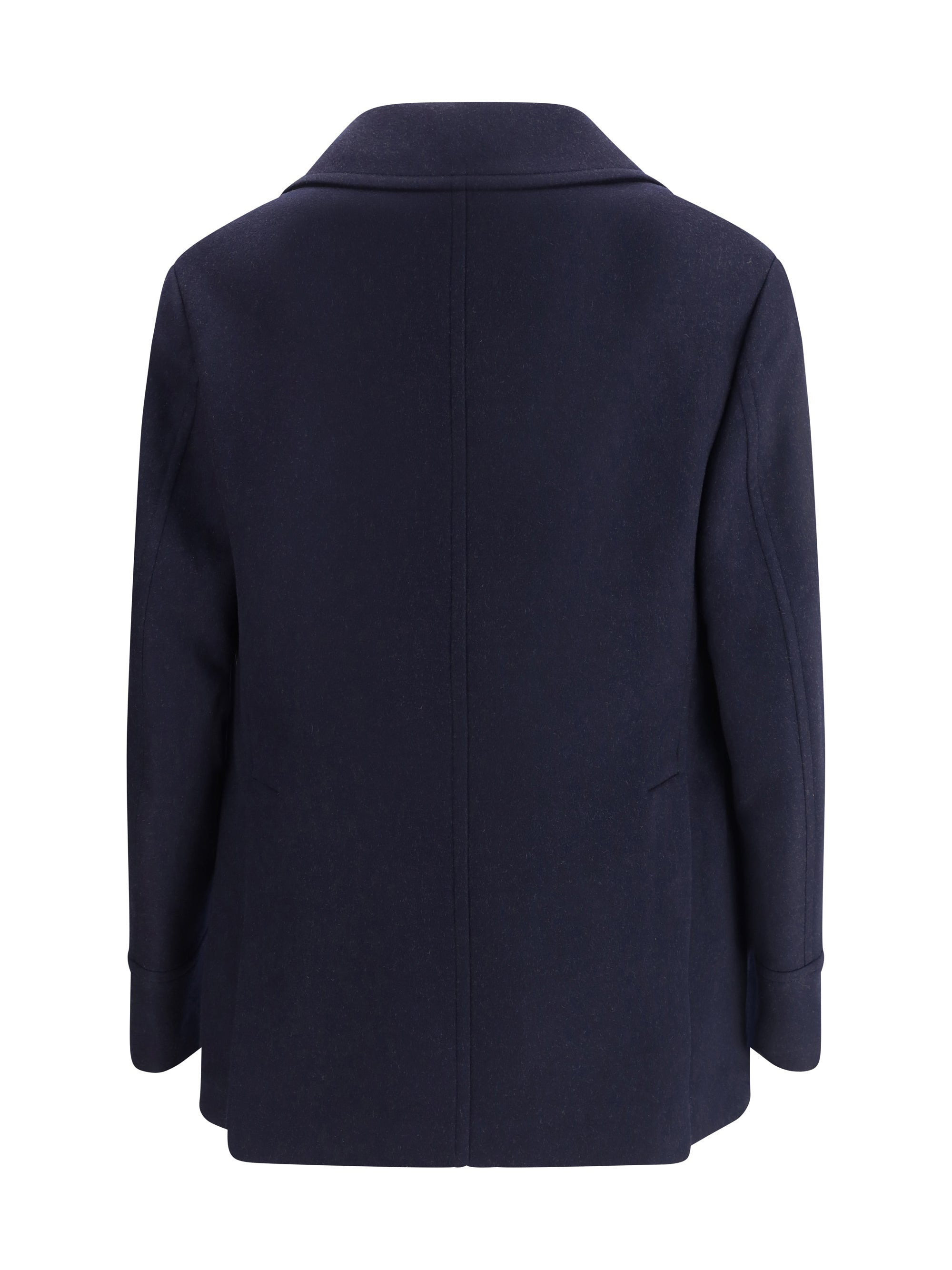 Brunello Cucinelli Men Double Wool Flannel Caban - 2