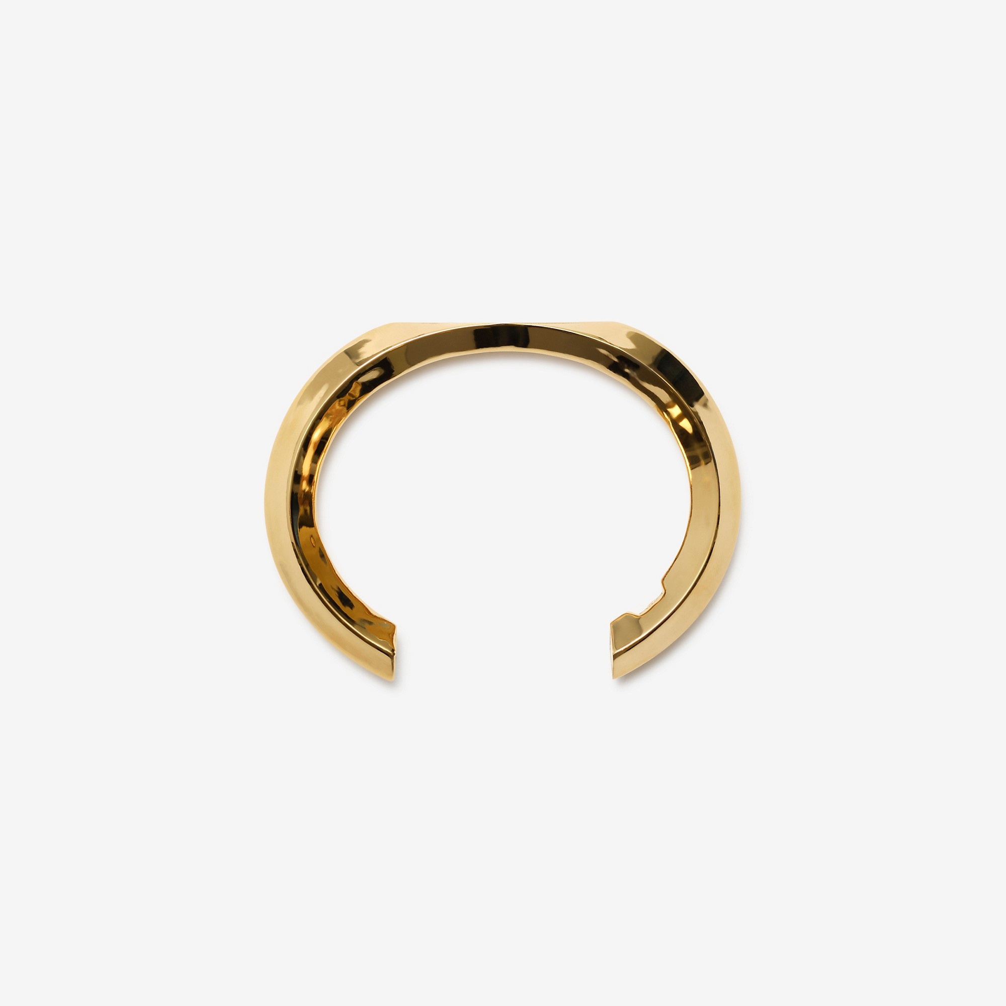 Gold-plated Hollow Cuff - 2