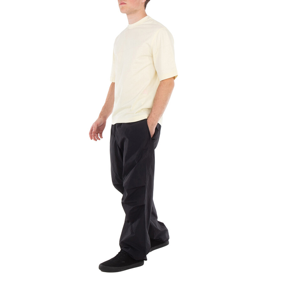 Burberry Wide Leg Equestrian Knight Track Pants - 3