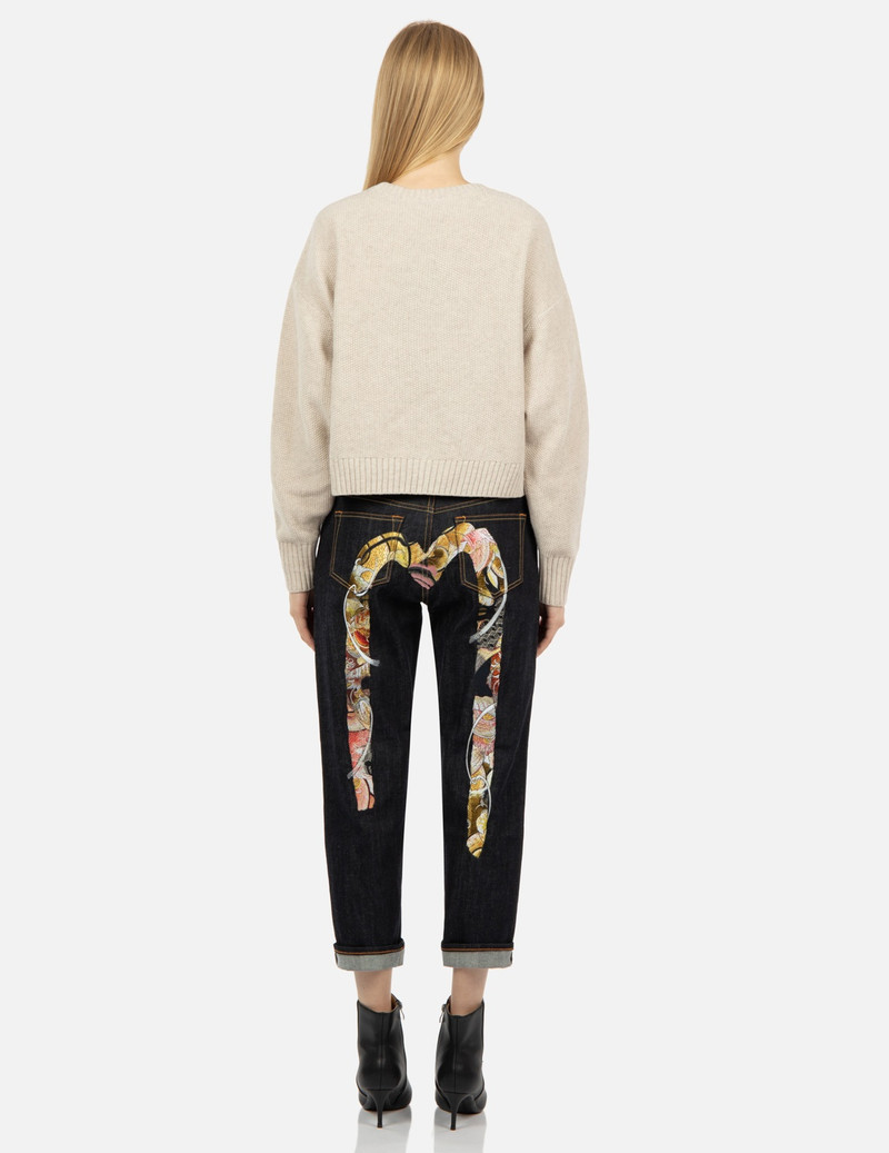 EVISU TEXTURE SEAGULL KNITTED SWEATER outlook
