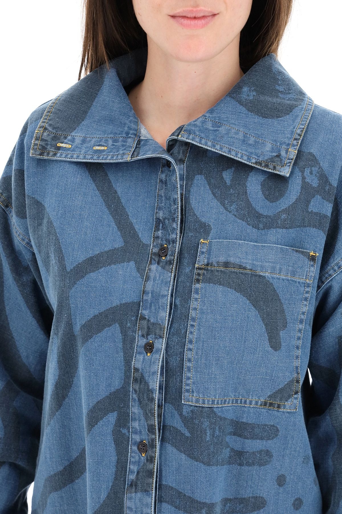 K-TIGER DENIM SHIRT - 5