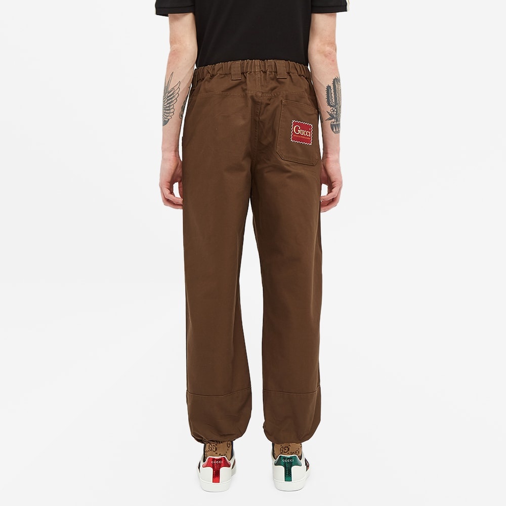 Gucci Logo Patch Loose Pant - 6