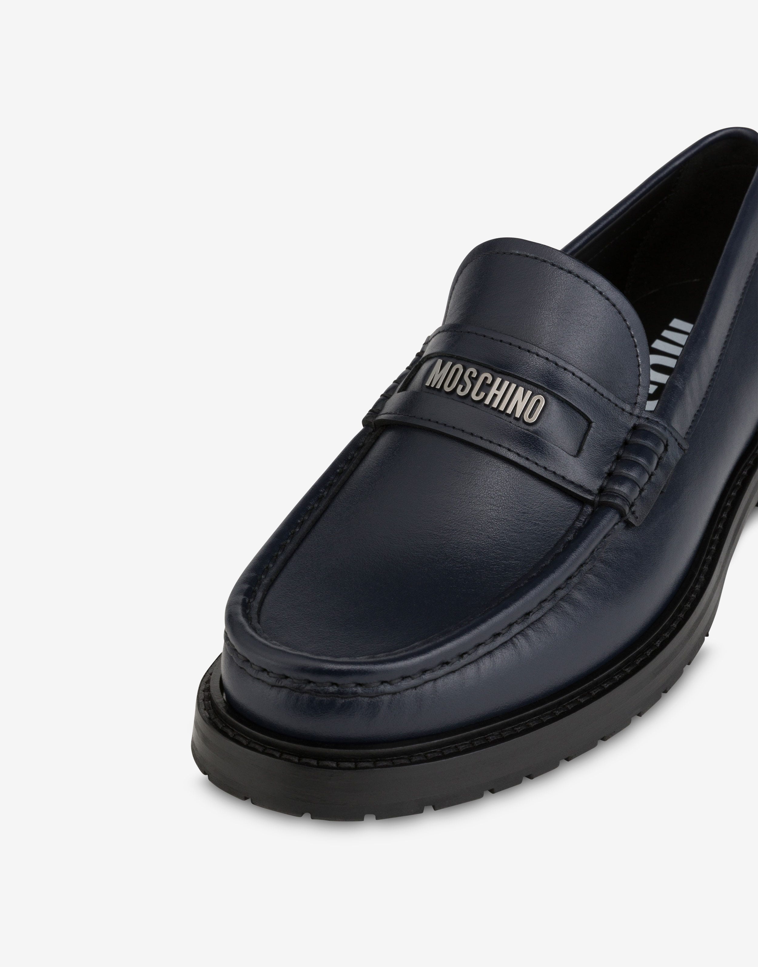 CALFSKIN VARSITY LOAFERS - 4