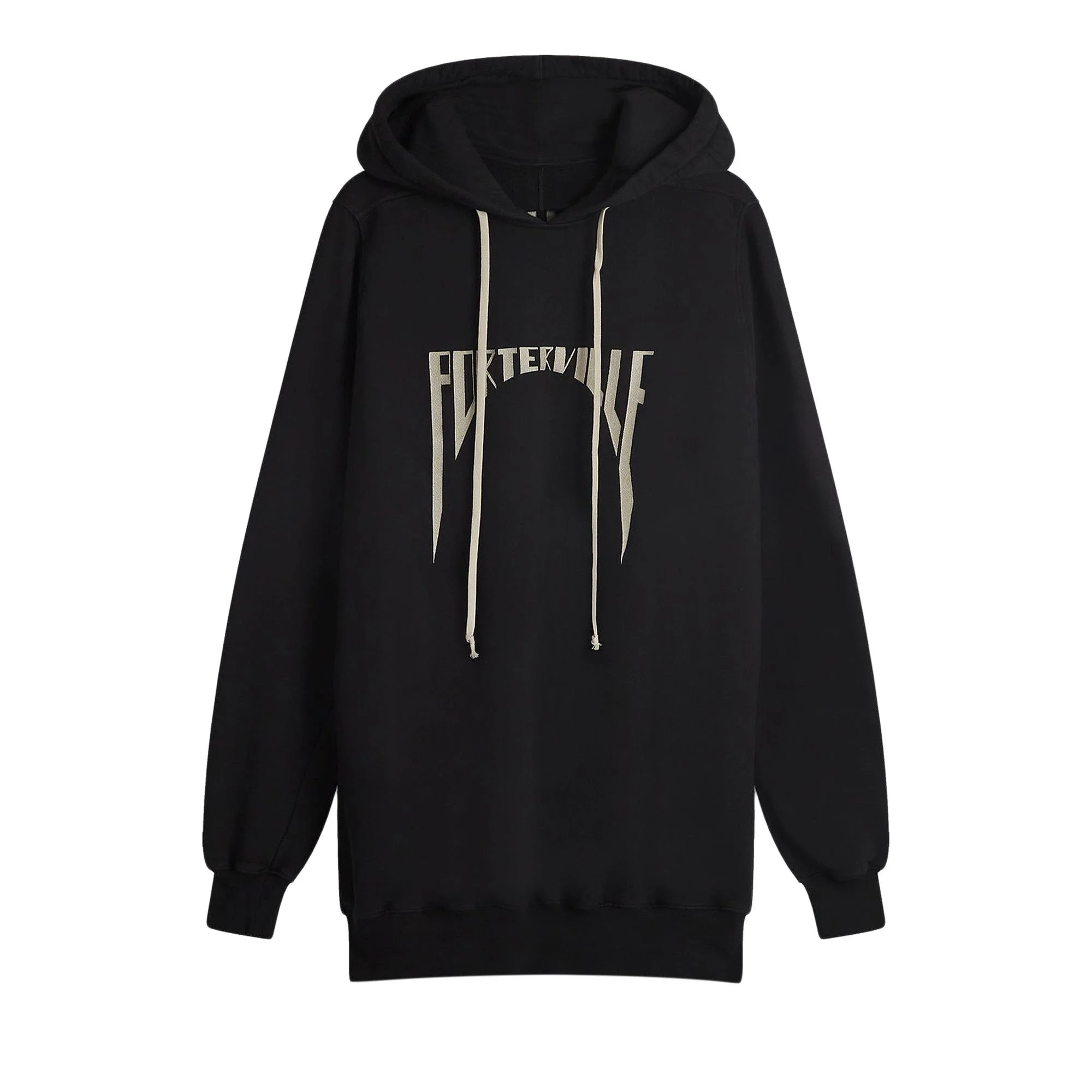 Rick Owens Porterville Hoodie 'Black/Pearl' - 1