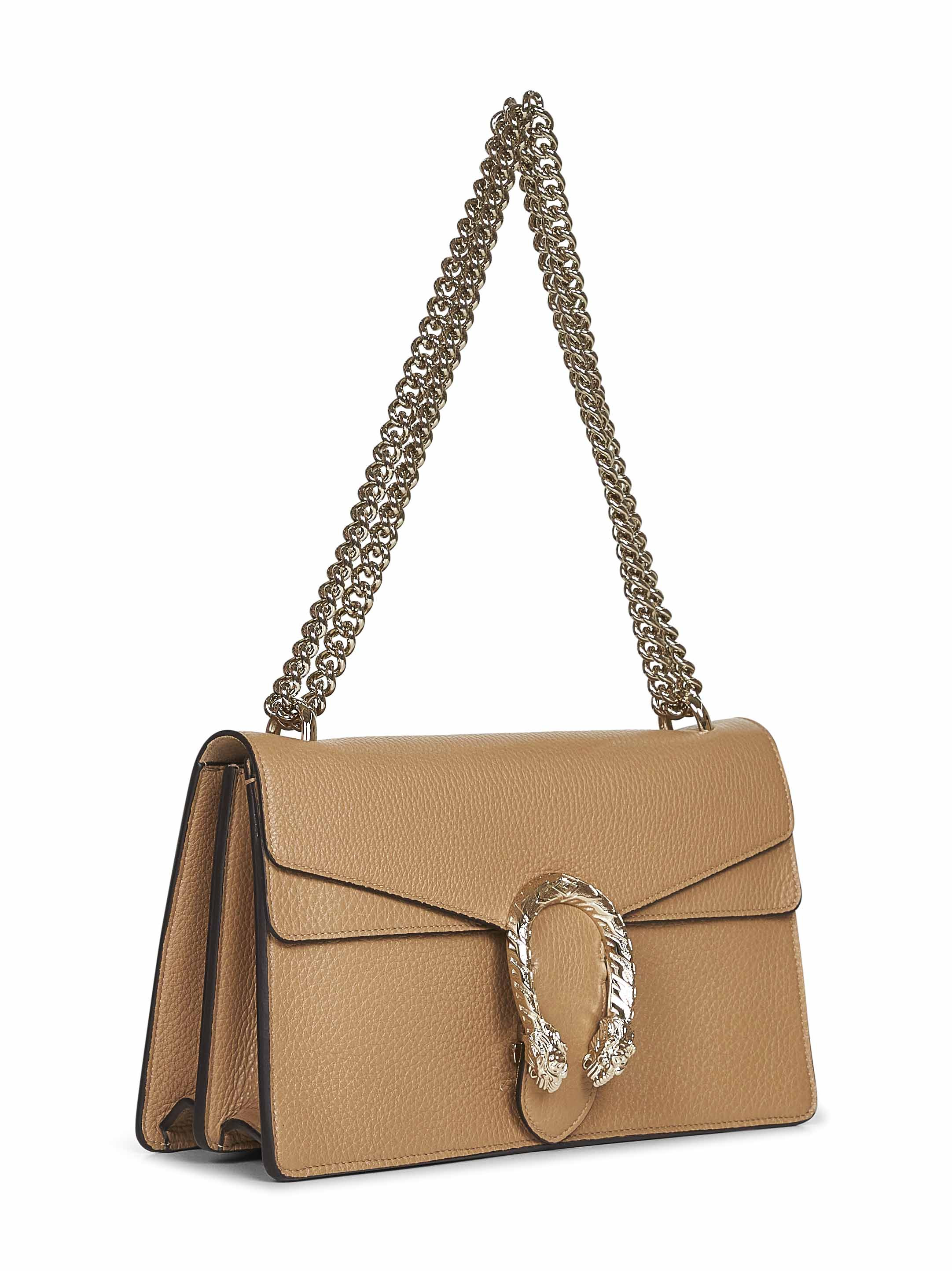 Gucci Women Beige Dionysus Medium Shoulder Bag - 2