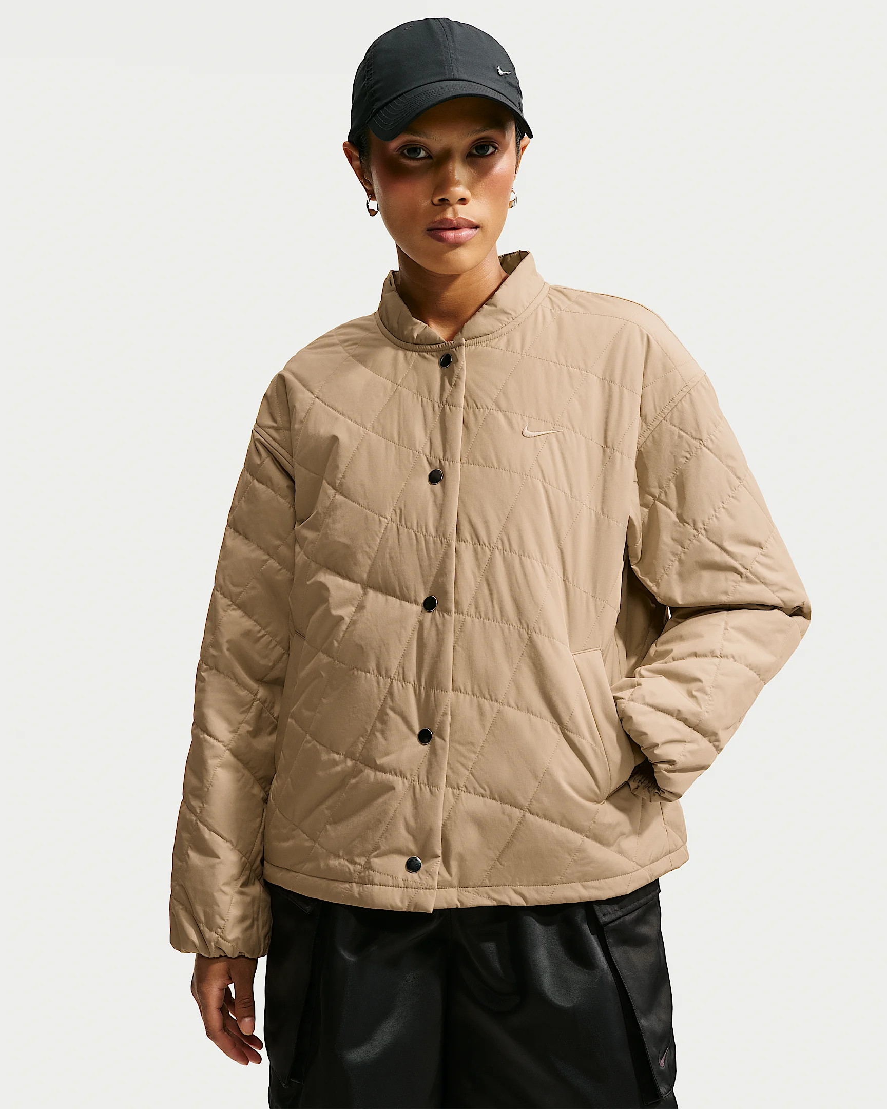 Nike Sportswear Women's Therma-FIT Quilted Barn Jacket - 1