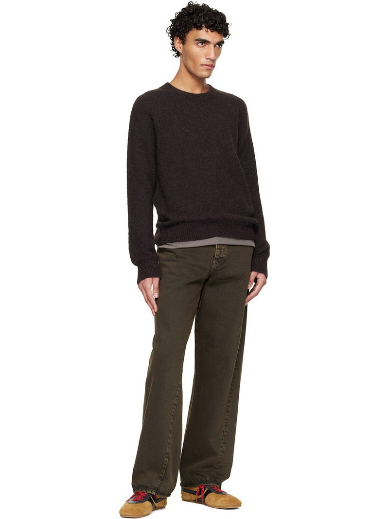 SUNFLOWER Brown Wide Twist Jeans outlook