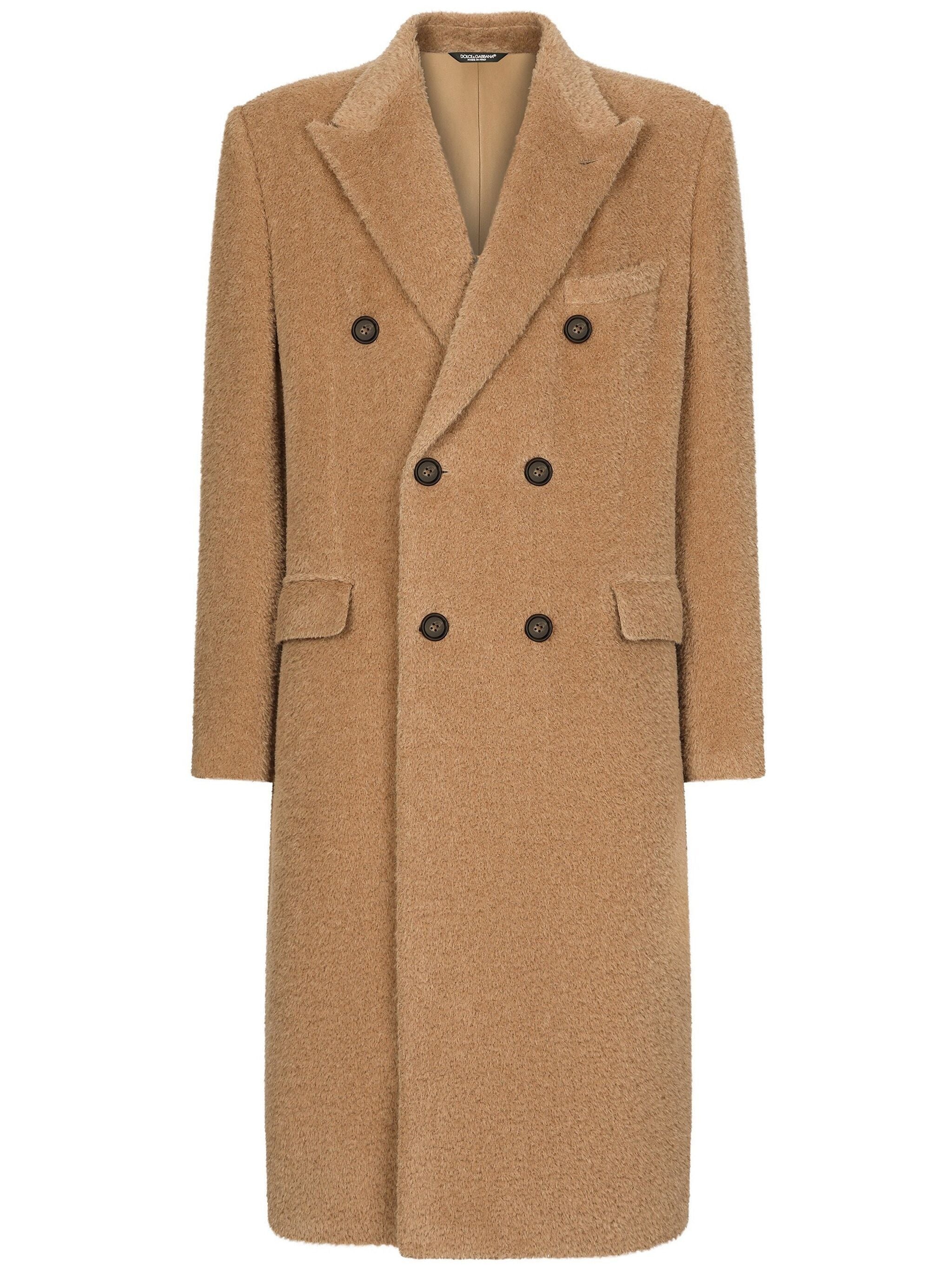 Double-Breasted Wool Coat - 1