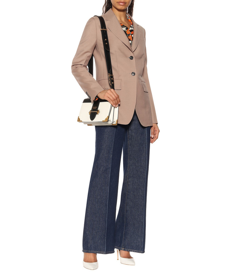 Prada Mohair and wool blazer outlook