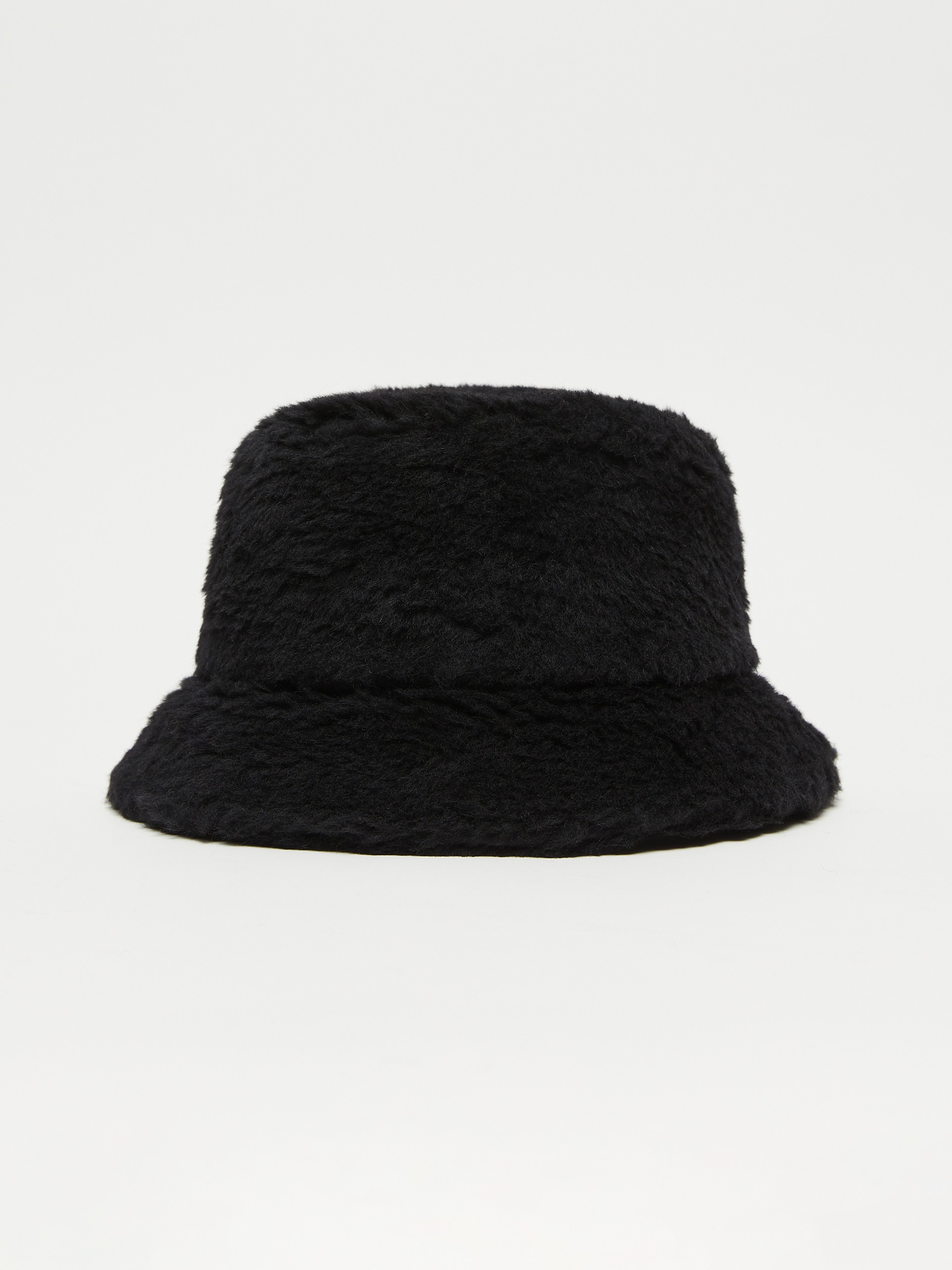 FIDUCIA1 Camel and Teddy fabric reversible cloche hat - 3