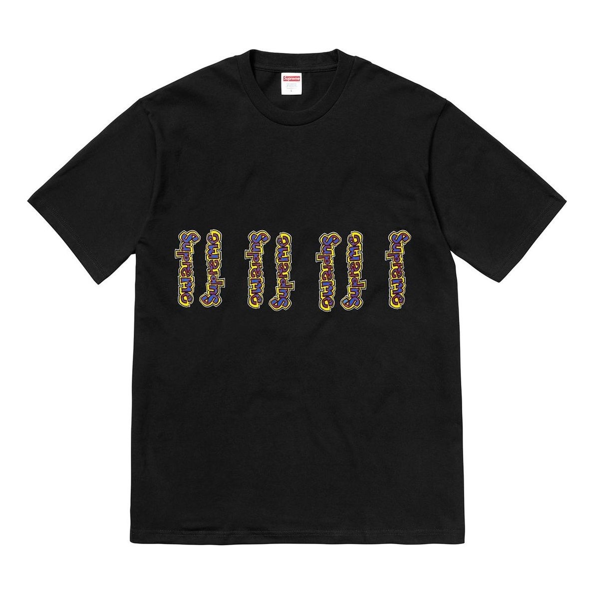 Supreme SS18 Gonz Logo Tee Black Logo Tee SUP-SS18-437 - 1