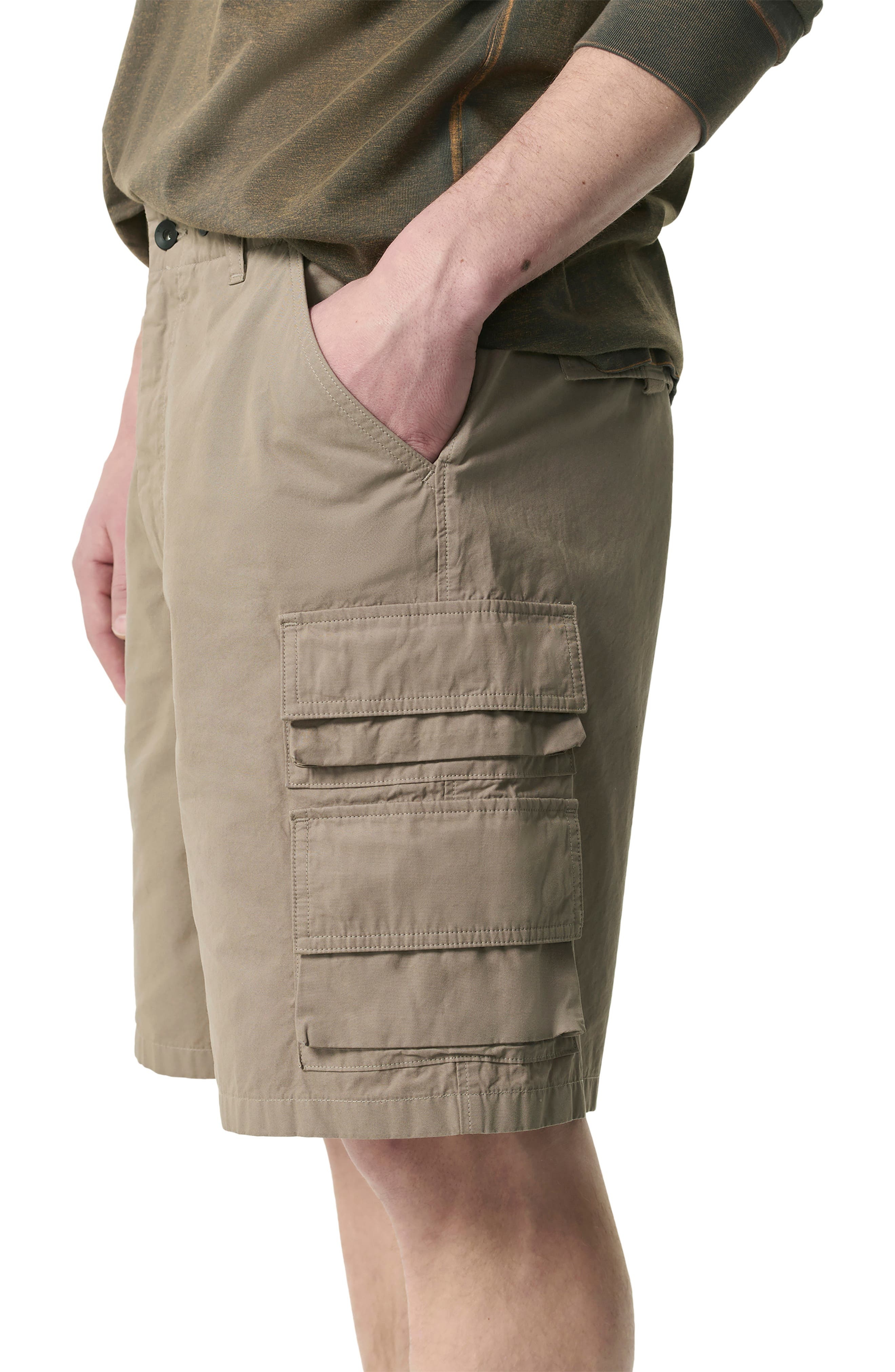 rag & bone Union Cargo Shorts in Elephant Grey at Nordstrom - 3