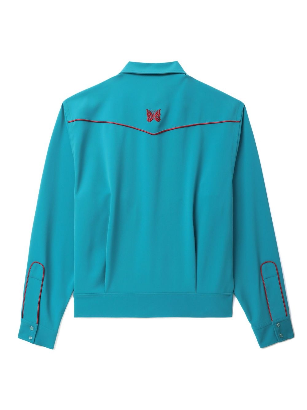 Cowboy butterfly-embroidered jacket - 6