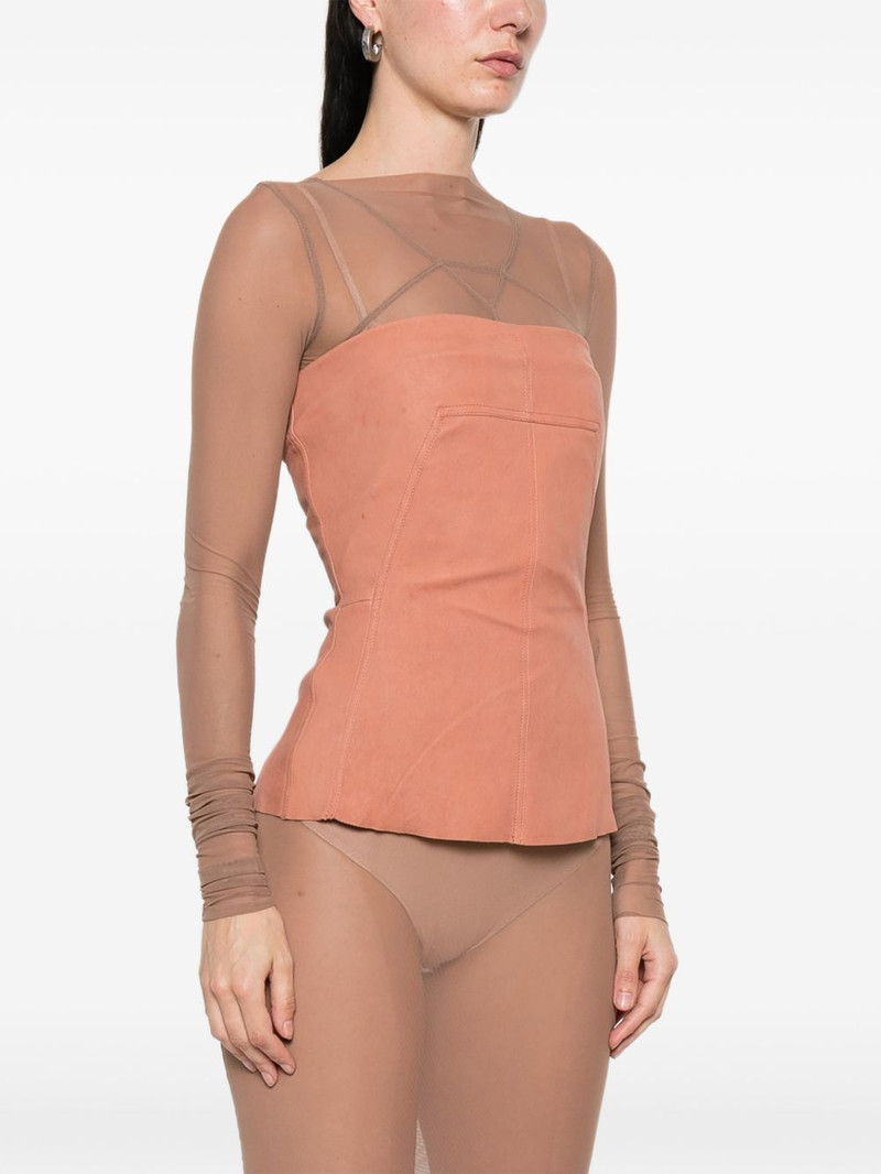 bustier leather top 3