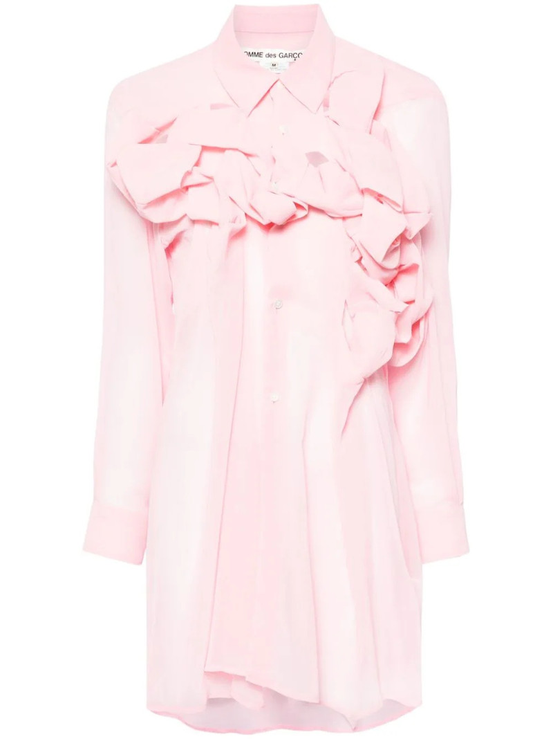 Long Sleeve Button Up Top - 1