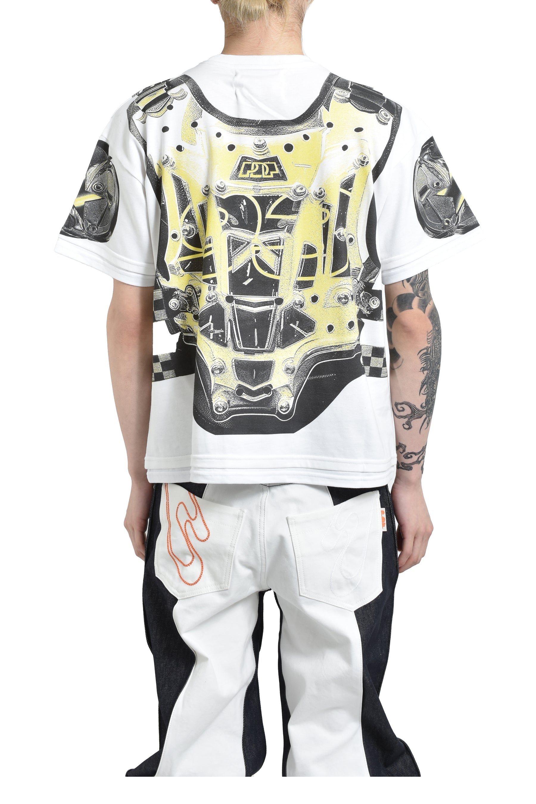 SHIELD TEE (DOM45) / WHT - 2