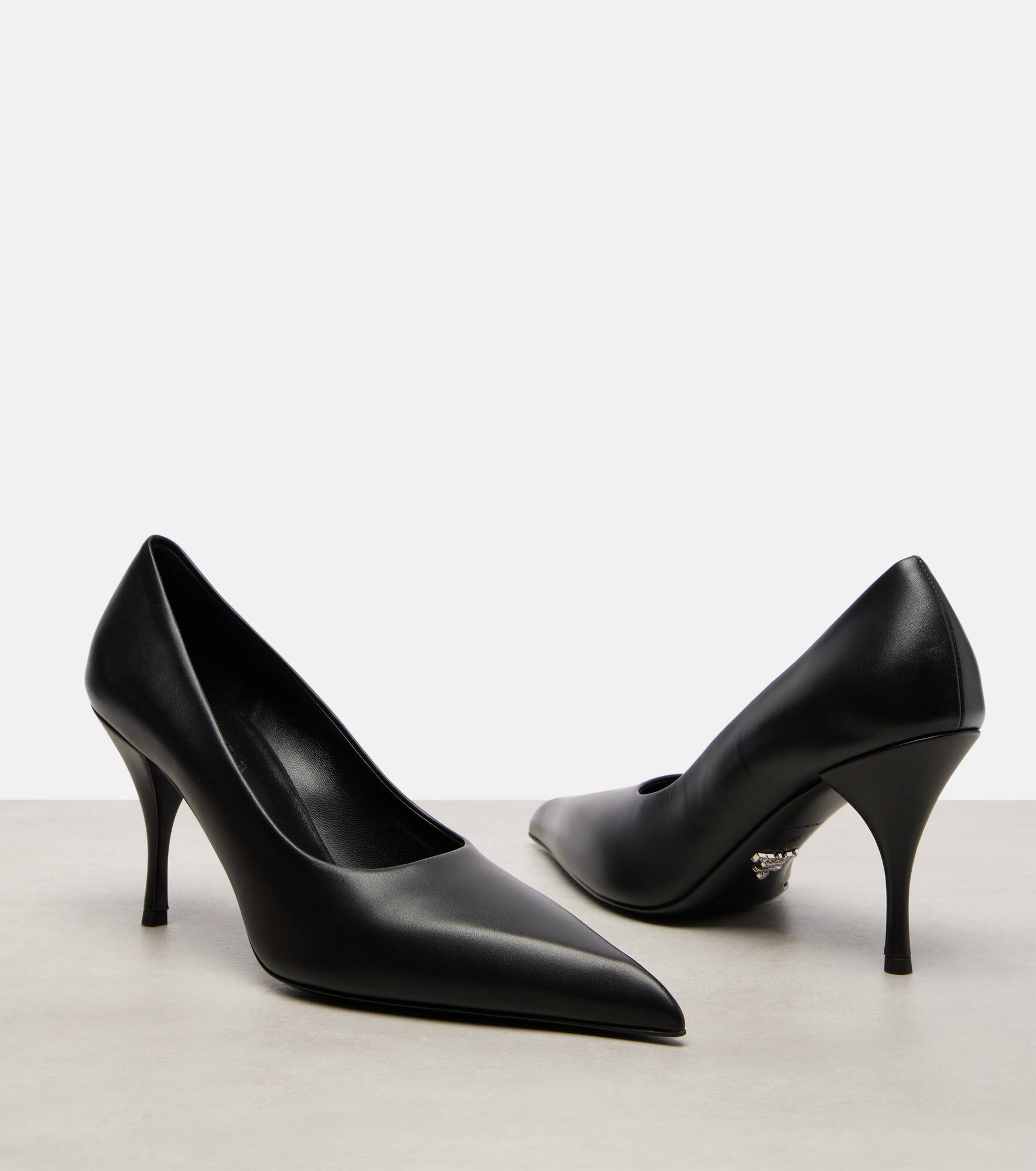 Leather pumps - 5