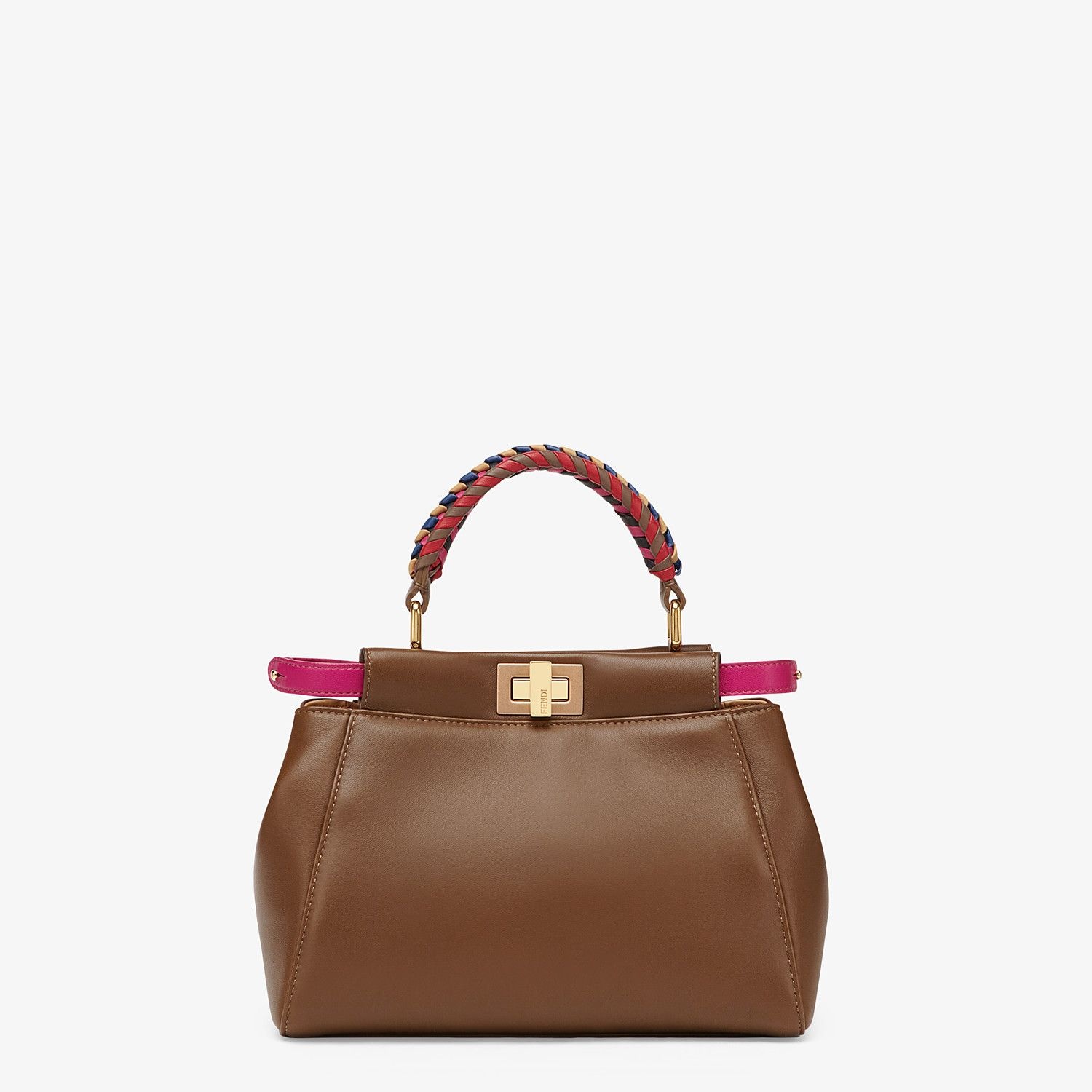 Brown leather bag - 1