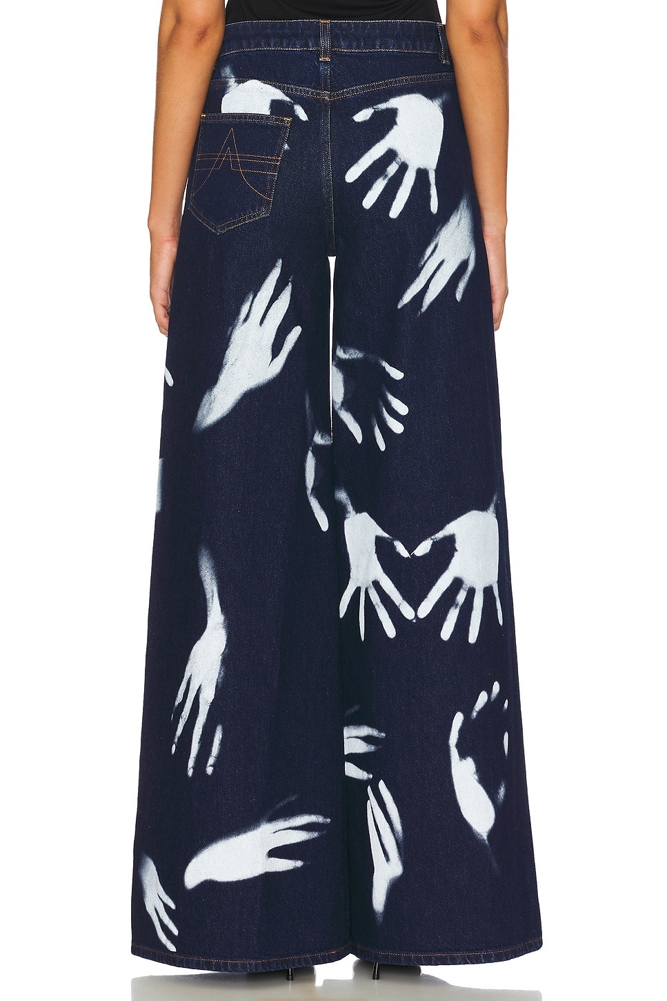 Handprint Wide Leg - 4
