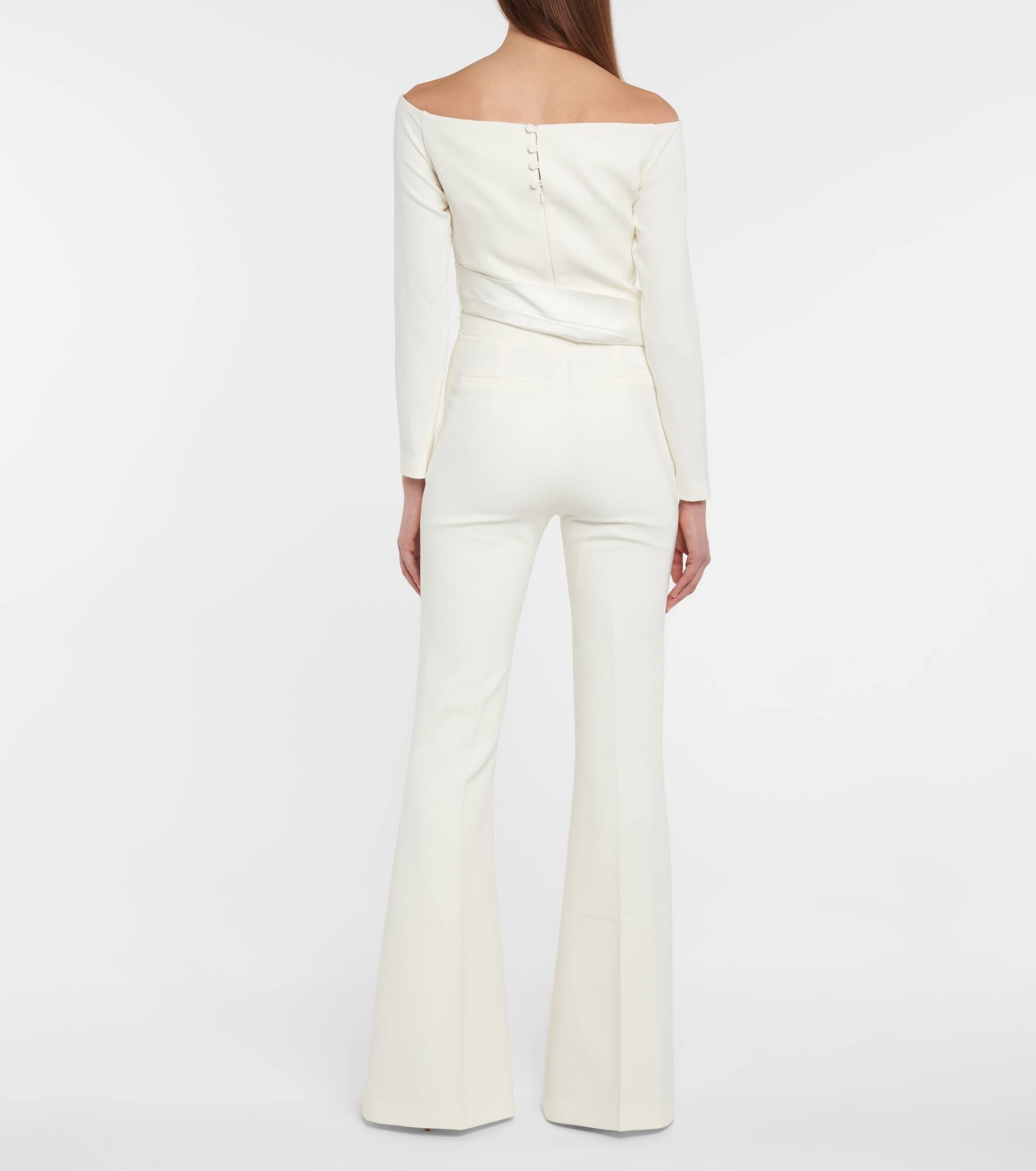 Halluana high-rise flared pants - 3