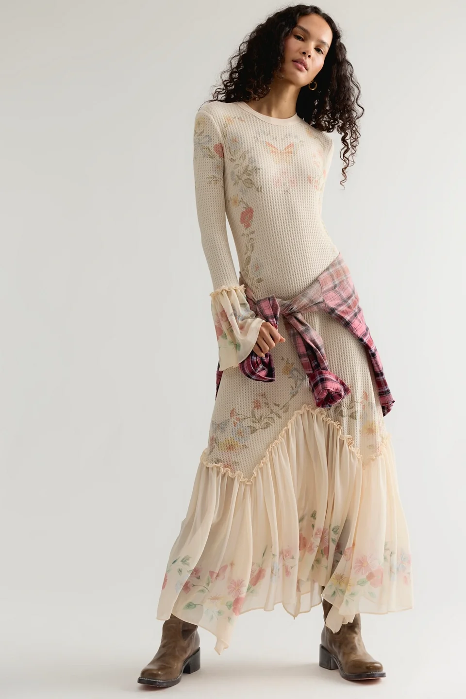 Cleo Thermal Maxi Dress - 1