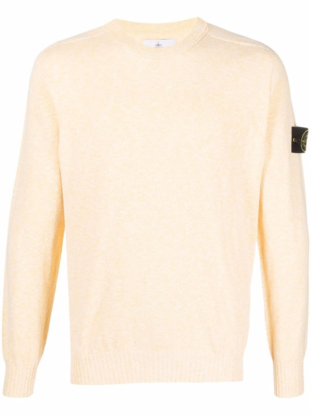 logo-patch long sleeved jumper - 1