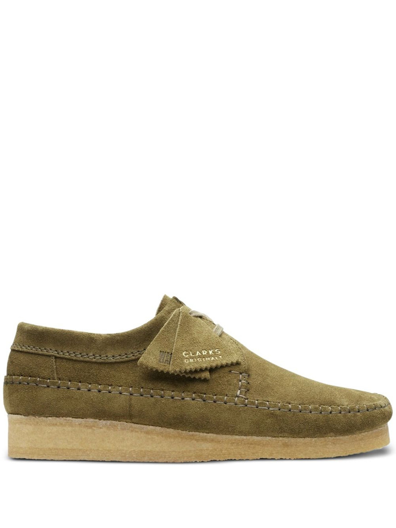 Weaver "Dark Green Suede" desert boots 1
