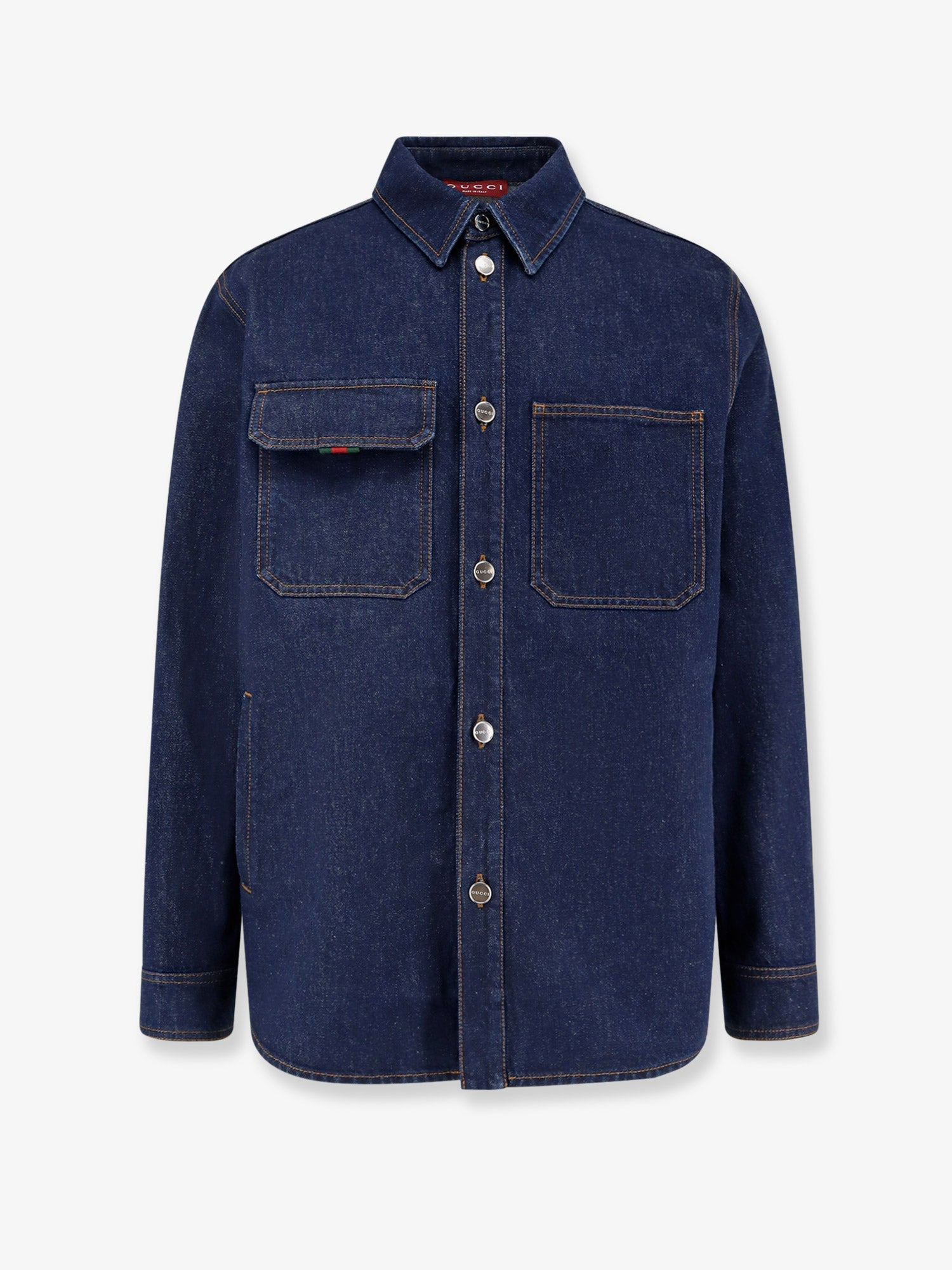 DARK DENIM SHIRT - 1